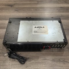 NAD 3125 Stereo Amplifier Vintage LEFT CHANNEL BROKE ( DAMAGED CASE )