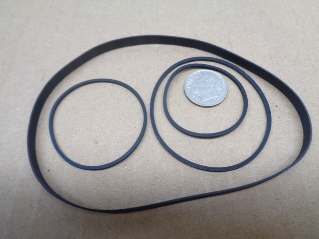 4 BELTS FITS HARMAN KARDON CASSETTE PLAYER HK-200XM (4 NEW BELTs) nice!