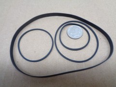 ONE NEW BELT FITS 8 TRACK PLAYER GE 3-5507B (1 NEW BELT) NICE!