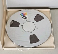 AMPEX 407 – 10.5″ Metal 1/4″ Reel To Reel Tape – Japan – Excellent