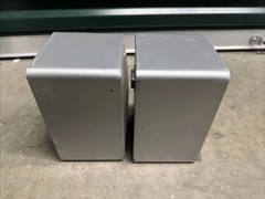 Realistic Minimus-7 Silver Speakers Pair 40-2045 Tested 8 Ohm Made in Japan
