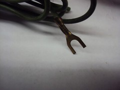 Universal Turntable Ground Wire & Heat Shrink Will Replace Lost or Broken Wires