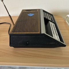Vintage General Electric AM FM Weather TV Alarm Clock Radio Model 7-4687B