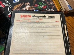 Lot of 10 Vintage Reel to Reel Tapes Scotch 7 Inch Unknown Content-Used