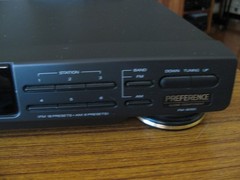 Fisher FM-9050 Quartz Synthesized AM/FM Stereo Tuner Working Condition No Remote