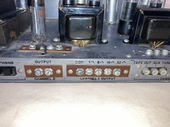 Bogen AC-210 Stereo Integrated Amplifier, Working and Sounds Good