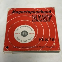 BASF PES 18 Triple Play Reel to Reel Tape Triple Play (1080m / 3600ft – Germany