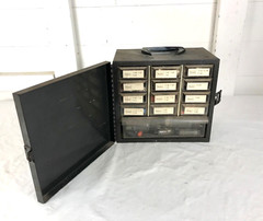 Electric Guitar Tube Amplifier Repair Parts w/ Cabinet Case. Vintage