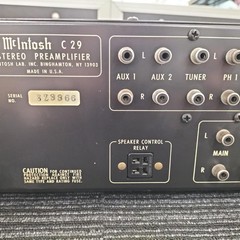 Mcintosh C29 Control Amplifier Used Japan