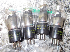 Sylvania 45 Tube Four Triodes Bag 7