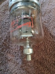 One (1) PRE OWNED EIMAC 4-125A POWER VACUUM TUBE