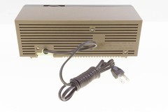 Vintage RCA RZA 203 T AM Radio NEW IN BOX Brown TESTED Burl Woodgrain Employee