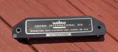 1 of 2 Crown 800 Reel to Reel Tape Head Covers Plastic Pair Free Ship