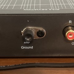 Technolink TC-750 MM Phono Preamp RIAA Turntable Amplifier Black