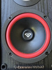 Cerwin-Vega! VE-5M Bookshelf Speakers (Pair) Working Tested See Pictures