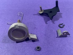 Dual 741Q Stereo Turntable Parting Out – Speed Change Knob + Parts