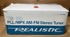 Vintage TM 150 Stereo AM/FM Radio Tuner 31 1956 Realistic/Radio Shack New opened