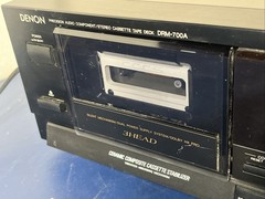 Denon DRM-700A For parts or restoration – Cosmetically good – See video – Japan