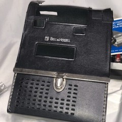 Vintage Bell & Howell Cassette Player Recorder Case Model 87500 NOT Tested/37b