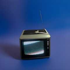Vintage 1984 RCA XL-100 EKR295S 9” Portable Color CRT TV Tested Working AC/DC