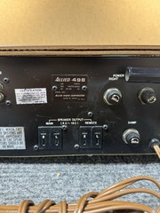 Vintage Allied 498 Solid State Stereophonic Receiver — Wood Cabinet — Japan