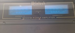 VERY RARE mcintosh mc431m CAR AMPLIFIER USED 4 CHANELS X100