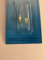 Radio Shack Yellow LEDS (2) 276-021A Tandy Archer 🔥NEW NOS💥