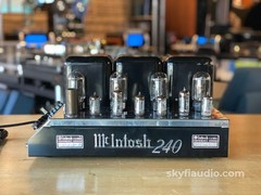 McIntosh MC240 Vintage Tube Amp – SkyFi Restored w/Premium Vintage Tubes