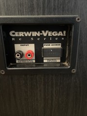 Vintage Cerwin Vega RE-30, Large 3-way Floor Speaker – Tested. Sell As Singles.