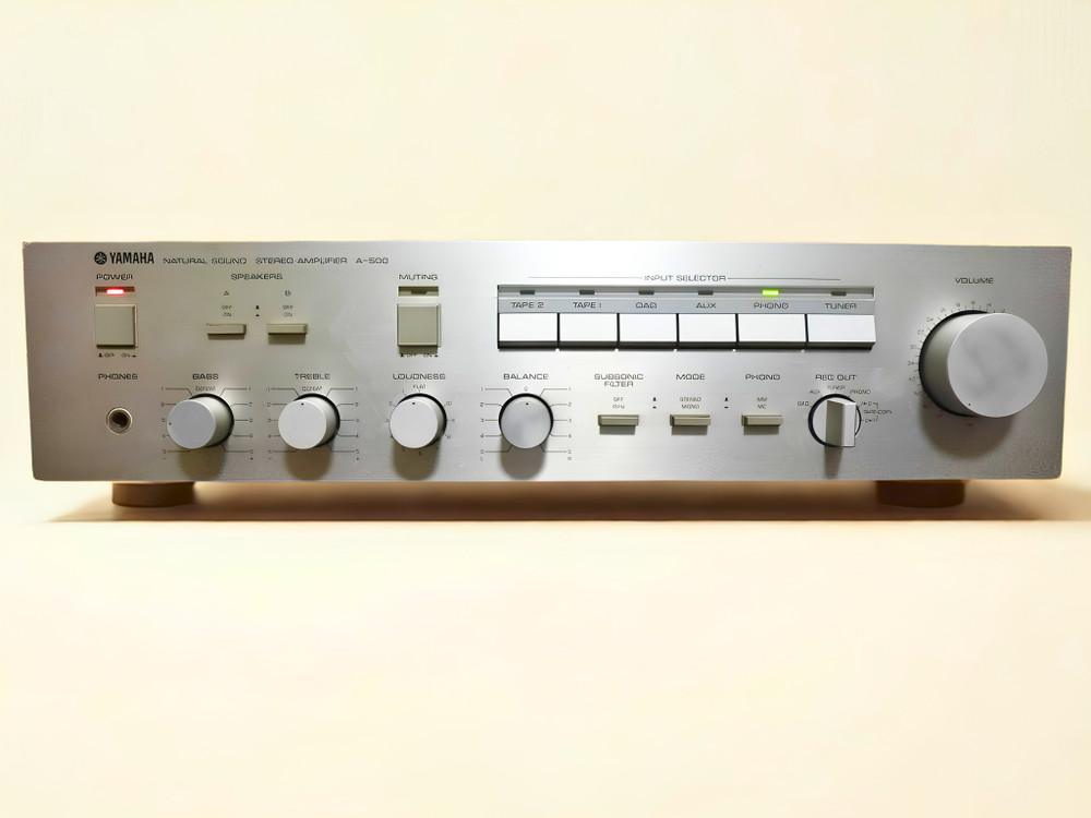 YAMAHA A-500 Integrated Amp 70W ZDR Phono MM/MC Vintage Serviced Fully Works