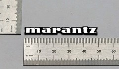 Marantz Speaker Turntable 50mm Badge Logo Emblem Custom Made