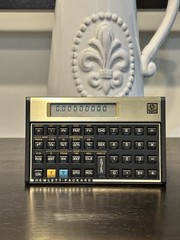 HP 12C Financial Calculator Vintage 1992 Malaysia Hewlett Packard Tested