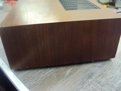 Realistic STA-80 Receiver Wood Case, Feet & Mounting Screws. Read More Below.