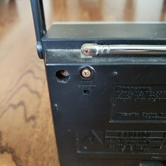 Panasonic Radio RF-559 AC Battery FM/AM 2 Band Receiver 70s 80s WORKS