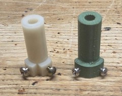 QTY 2 Kenwood Control Shaft Couplers D22-0031-04 KA-701, 6100, 7100, & more
