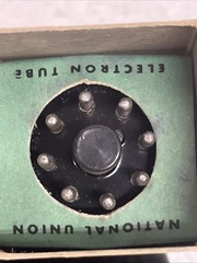 NU National Union Electron Tubes original Boxes various tube #s LOT #103