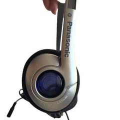 Rare Panasonic Classic Vintage stereo Headphones comfort fit -3.5mm jack Hot