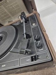 Rare Vintage Audiotronics 326 Portable Turntable Record Player – Tested