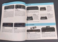 Vintage Pioneer 1989 Audio Video Lineup Product Catalog VSX-9500S CT-W910R Rare