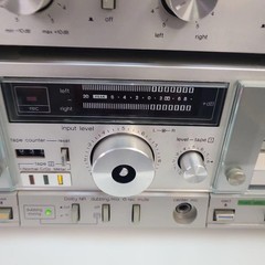 Technics M-202 Dual Cassette Deck SU-V11 Integrated Amplifier Tested Japan