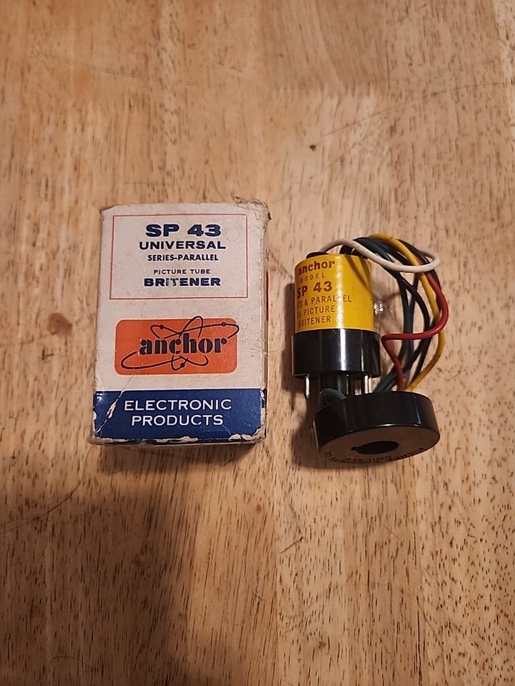 Anchor SP43 Universal Picture Tube Britener Vtg Nos