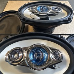PIONEER ELECTRONIC CORP. Coaxial Four Way Speakers 2x SP-6980 250W 50 W NOM 580g