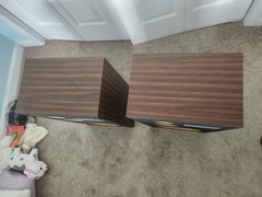 Vintage Kenwood JL-650W Three-Way Speaker Cabinets – Both