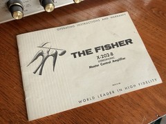 Fisher X-202-B Integrated Tube Amplifier Works!