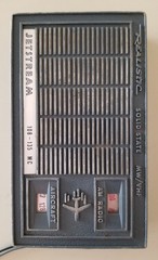 Vtg Realistic Jetstream 12-626 Solid State Radio AM/VHF *Works* [E1 411].