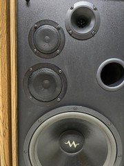 Tested Pair 2 MTX AAL 124 Floor Tower Speakers Vintage Home Audio 12” Drivers