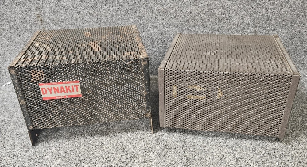 Dynakit Mark Tube Amp Amplifier Monoblock metal cages only