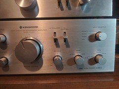 Tested & Working Kenwood KA-601 Amplifier 60w 8Ohms & Tuner KT-7500 CRAZY NICE!
