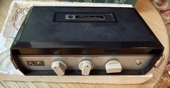 Vintage Silvertone 5244 Battery Operated Reel to Reel Tape Recorder w/ Box Power