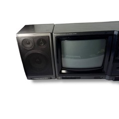 (READ) Vintage General Electric TV Radio Entertainment Center 7-7800A 9.5″ RARE